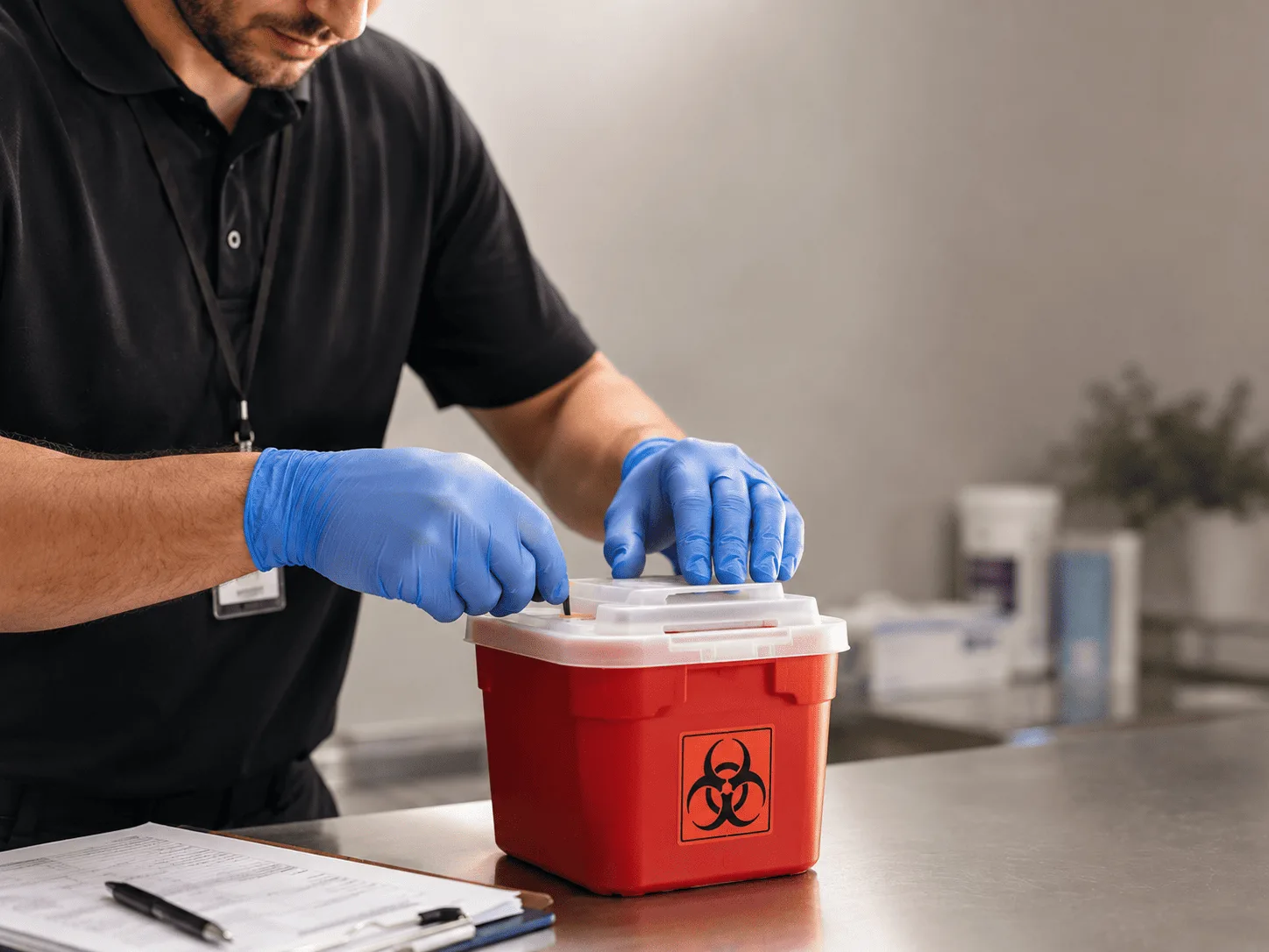 Why choose Sharps Waste Disposal in Lake City, MI